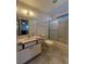 Bathroom with a tub, toilet, and vanity with storage at 3761 Desert Marina Dr # 81, Laughlin, NV 89029