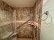 Large walk-in shower with tiled walls and safety features at 3761 Desert Marina Dr # 81, Laughlin, NV 89029