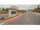 Gated entrance to the Alta Fiore community at 43 Flora Sagio Ave, Henderson, NV 89011