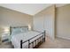 Spacious bedroom with a double bed and large closet at 1259 Moon Vision St, Henderson, NV 89052