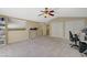 Spacious bedroom with built-in shelving and an office area at 1259 Moon Vision St, Henderson, NV 89052