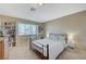 Bedroom with a double bed and ample built-in shelving at 1259 Moon Vision St, Henderson, NV 89052