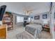 Guest bedroom with bookcase and home office at 1556 Bryce Canyon St, Boulder City, NV 89005