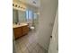 Clean bathroom with shower and tub combo at 1762 Sunflower Ct, Henderson, NV 89074