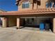 Two-car garage with storage cabinets and space for additional items at 1762 Sunflower Ct, Henderson, NV 89074