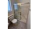 Clean shower with glass enclosure at 1762 Sunflower Ct, Henderson, NV 89074