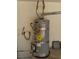 Standard-sized water heater located in the garage at 1762 Sunflower Ct, Henderson, NV 89074