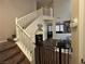 Two-story entryway with hardwood floors and a staircase at 1908 W Hammer Ln, North Las Vegas, NV 89031