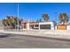 Single story home with modern updates and a spacious front yard at 2500 W Oakey Blvd, Las Vegas, NV 89102