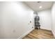 Laundry area with vinyl flooring and a new water heater at 2500 W Oakey Blvd, Las Vegas, NV 89102