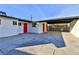 Covered carport with attached storage at 3225 Crawford St, North Las Vegas, NV 89030