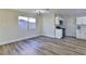 Bright dining area with wood-look flooring and plenty of natural light at 3225 Crawford St, North Las Vegas, NV 89030