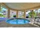 Community hot tub under a covered patio, offering a relaxing retreat at 3790 Desert Marina Dr # 147, Laughlin, NV 89029