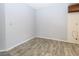Small room showcasing vinyl flooring, neutral paint, and outlets at 3790 Desert Marina Dr # 147, Laughlin, NV 89029