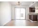 Bright dining area with sliding glass door to patio at 3937 S Torrey Pines Dr, Las Vegas, NV 89103