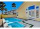 Stunning pool and spa with patio access at 4532 Laguna Vista St, Las Vegas, NV 89147