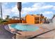 Private backyard oasis featuring a sparkling in-ground pool, perfect for enjoying the outdoors at 5453 Requa Ave, Las Vegas, NV 89110