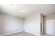 Simple bedroom with closet and neutral wall paint at 5520 Acadia Leaf St, Las Vegas, NV 89149