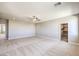 Spacious bedroom with carpeted floor and large closet at 5520 Acadia Leaf St, Las Vegas, NV 89149