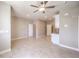 Bonus room with ceiling fan and access to additional rooms at 5520 Acadia Leaf St, Las Vegas, NV 89149