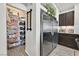 Well-organized pantry with ample shelving for food storage at 6456 Grande River Ct, Las Vegas, NV 89139