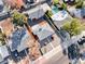 House and surrounding neighborhood viewed from above at 801 7Th St, Boulder City, NV 89005