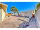 Spacious backyard with detached workshop and garden at 801 7Th St, Boulder City, NV 89005