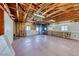 Spacious garage workshop with built-in shelving and ample workspace at 801 7Th St, Boulder City, NV 89005