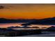 Stunning sunset view over Lake Mead at 801 7Th St, Boulder City, NV 89005