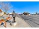 Street view with statue and local businesses at 801 7Th St, Boulder City, NV 89005