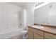 Bathroom with shower/tub and vanity at 8250 N Grand Canyon Dr # 2073, Las Vegas, NV 89166