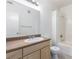 Clean bathroom with tub, toilet and vanity at 8250 N Grand Canyon Dr # 2073, Las Vegas, NV 89166