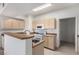 Kitchen boasts ample counter space and white appliances at 8250 N Grand Canyon Dr # 2073, Las Vegas, NV 89166