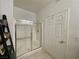 Bathroom highlighting a glass-enclosed shower and a well-lit space at 833 Aspen Peak Loop # 1014, Henderson, NV 89011