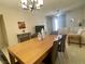 Dining room view featuring a table with chairs and view of the living room at 833 Aspen Peak Loop # 1014, Henderson, NV 89011