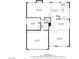 2093 sq ft floor plan, 3 bedrooms, and 2 bathrooms at 8896 Dove Cove Dr, Las Vegas, NV 89129