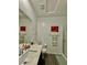 Modern bathroom with a shower, vanity, and stylish decor at 965 Nevada State Dr # 1202, Henderson, NV 89002