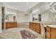 Large Primary bathroom with soaking tub and double vanity at 10275 Tresor Ct, Las Vegas, NV 89135