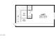 Upstairs loft area floor plan, includes half bath and open to below at 10937 Cilantro Ave # Lot 102, Las Vegas, NV 89166