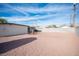 Tan storage shed in the backyard at 1208 Clairemont St, Las Vegas, NV 89110