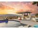 Expansive pool and entertainment space with city views at 1610 Hardrock St, Las Vegas, NV 89156