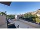 Private balcony offering scenic views and comfortable seating at 1635 Liege Dr, Henderson, NV 89012