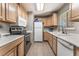 Bright kitchen with stainless steel appliances and light cabinets at 1920 Wendell Ave, Las Vegas, NV 89101