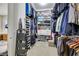 Large walk-in closet with ample shelving and hanging space at 2080 Twin Falls Dr, Henderson, NV 89044