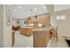 Modern kitchen with ample cabinetry and an island at 2080 Twin Falls Dr, Henderson, NV 89044