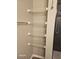 Bathroom closet with wire shelving at 2200 S Fort Apache Rd # 2050, Las Vegas, NV 89117