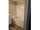 Bathroom with a bathtub at 2200 S Fort Apache Rd # 2050, Las Vegas, NV 89117