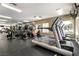 Well-equipped fitness center featuring treadmills and other exercise machines at 2200 S Fort Apache Rd # 2050, Las Vegas, NV 89117