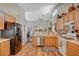 Updated kitchen featuring stainless steel appliances and wood cabinetry at 2715 Coral Cliffs Ct, North Las Vegas, NV 89031