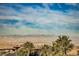 Aerial view of homes with distant mountain views at 2768 Liberation Dr, Henderson, NV 89044